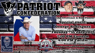 Patriot Confederation - George Rodriguez Interview (July 15, 2025)
