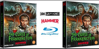The Curse of Frankenstein [Hammer Films Standard 4K UHD & Blu-ray]