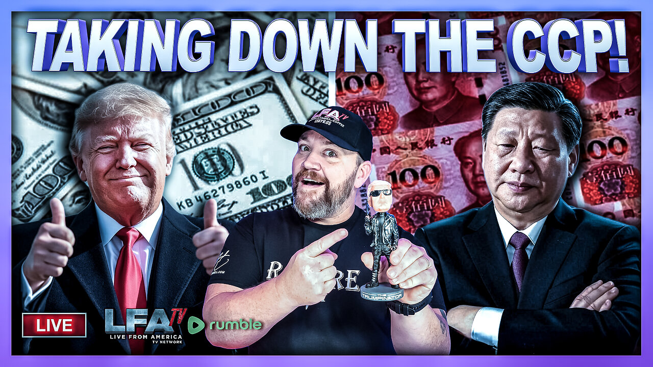 TAKING DOWN THE CCP! | LIVE FROM AMERICA 4.9.25 11AM