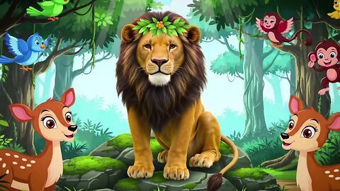 Leo the Lion’s Brave Journey: The Jungle Rescue