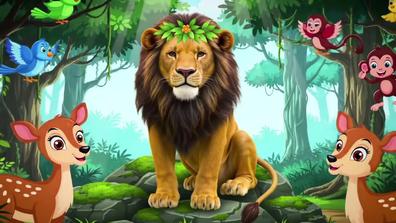 Leo the Lion’s Brave Journey: The Jungle Rescue