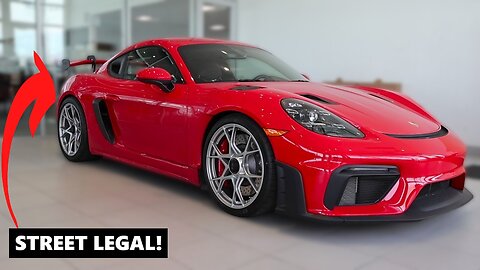 STREET LEGAL! //Porsche Cayman GT4 RS//