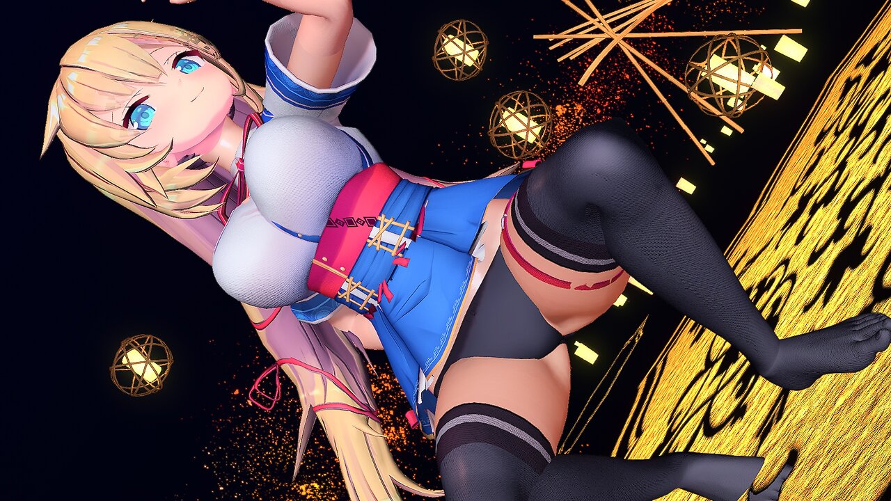 【Hot Dance】赤井はあ○/lamb【MMD】