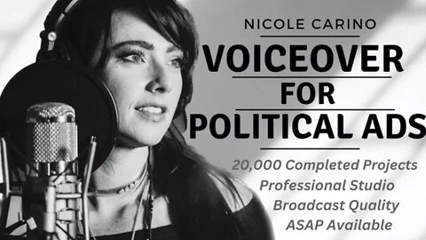 How to record a voiceover for your political ad?