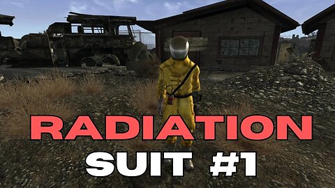 Radiation Suit Nr 1 - For Camp Searchlight Fire Station Key And Police Staiton Fallout New Vegas