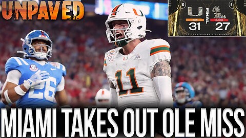 Carson Beck & Miami WIN vs. Ole Miss | UNPAVED