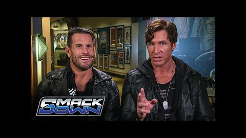 Motor City Machine Guns celebrate their one year WWE debut SmackDown exclusive, Oct. 17, 2025