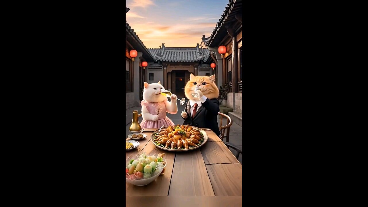how to Cat celebrate date with his girlfriend