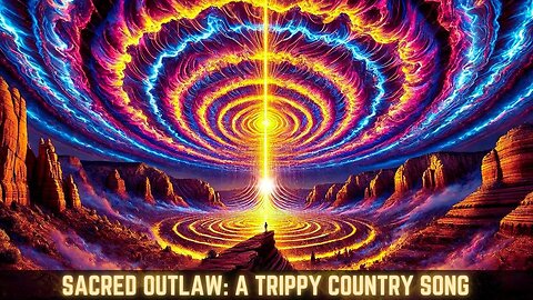 Sacred Outlaw | Trippy Cosmic Country Song for the Mystical Wanderer