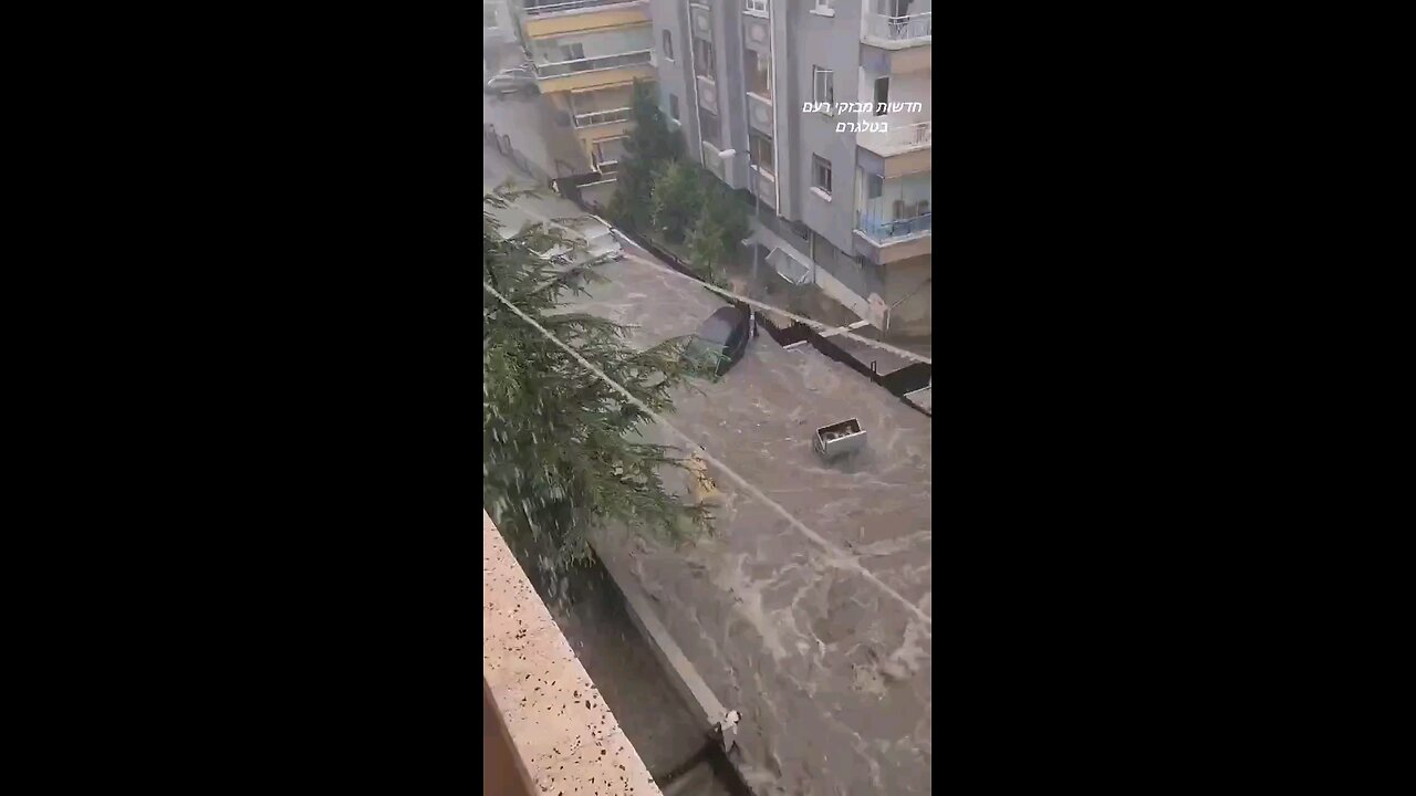 Floods in Ankara, the capital of Turkey