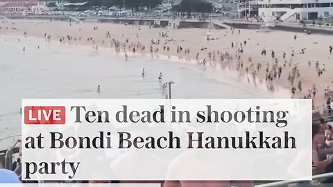 Bondi Beach Massacre - More Proof of Western Self-Delusion
