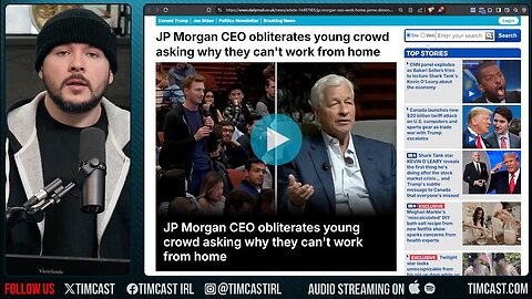 "Gen Z BEGS For Remote Work BUT IT WILL BACKFIRE, CHase CEO Says You WILL Be LEFT BEHIND"