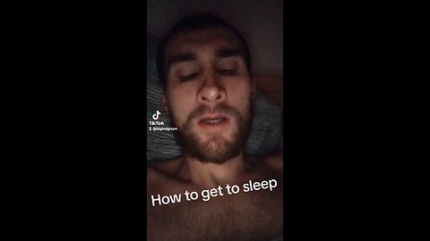 How to get to sleep