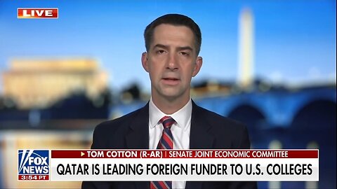 Sen Tom Cotton: Qatar Helps U.S. But Plays Both Sides