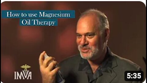 "Utilizing Magnesium Oil Therapy: A Guide by Mark Sircus, Ac., OMD"