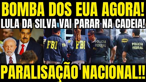 PARALISAÇÃO NACIONAL!! FBI E CIA CHEGAM AO BRASIL!! BOMBA EXPLODE NO PLANALTO!!