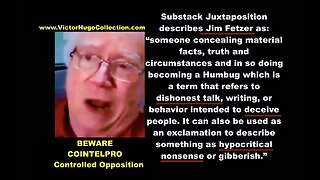 Jim Fetzer Exposes Himself As COINTELPRO Admits Working To Censor Free Speech On Rumble BitChute