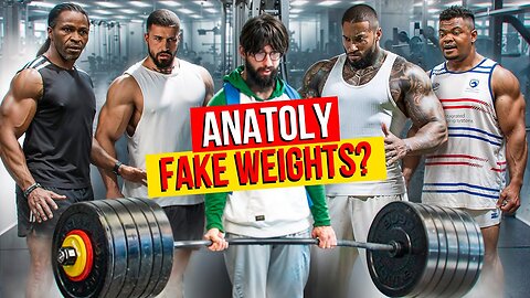 Anatoly Use FAKE WEIGHTS in gym PRANK... ｜ ANATOLY pretended to be a Beginner #10