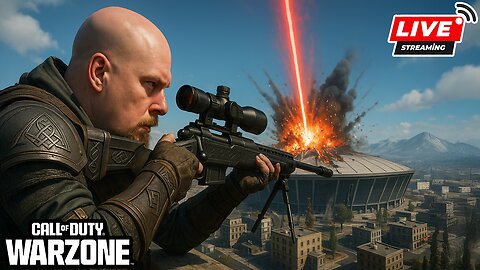 🔴Warzone M&K Sniping: The Roof Is On Fire