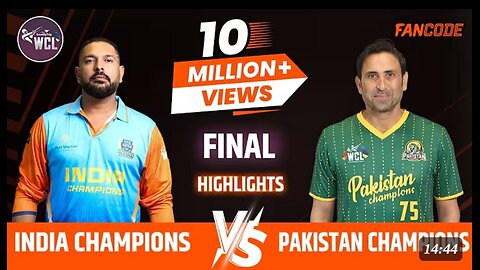 India Vs Pakistan Legends Final Match In England