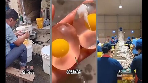 BEWARE: Fake chemical eggs