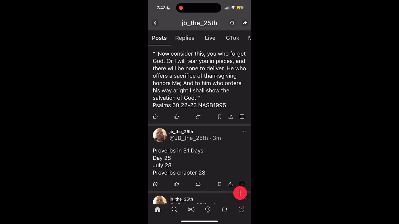 Bible Readings – July 28 | One-Year • Chronological • Personalized