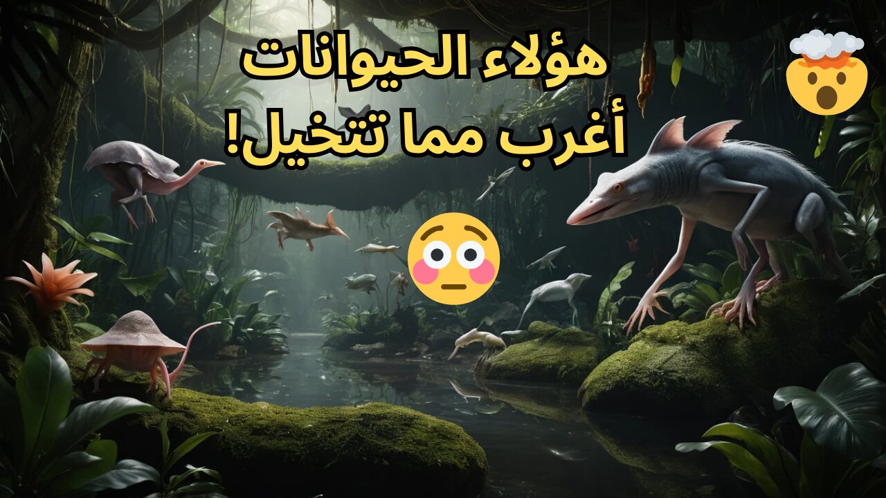 هل رأيت أغرب الحيوانات في العالم؟ 😲 اكتشف الآن!