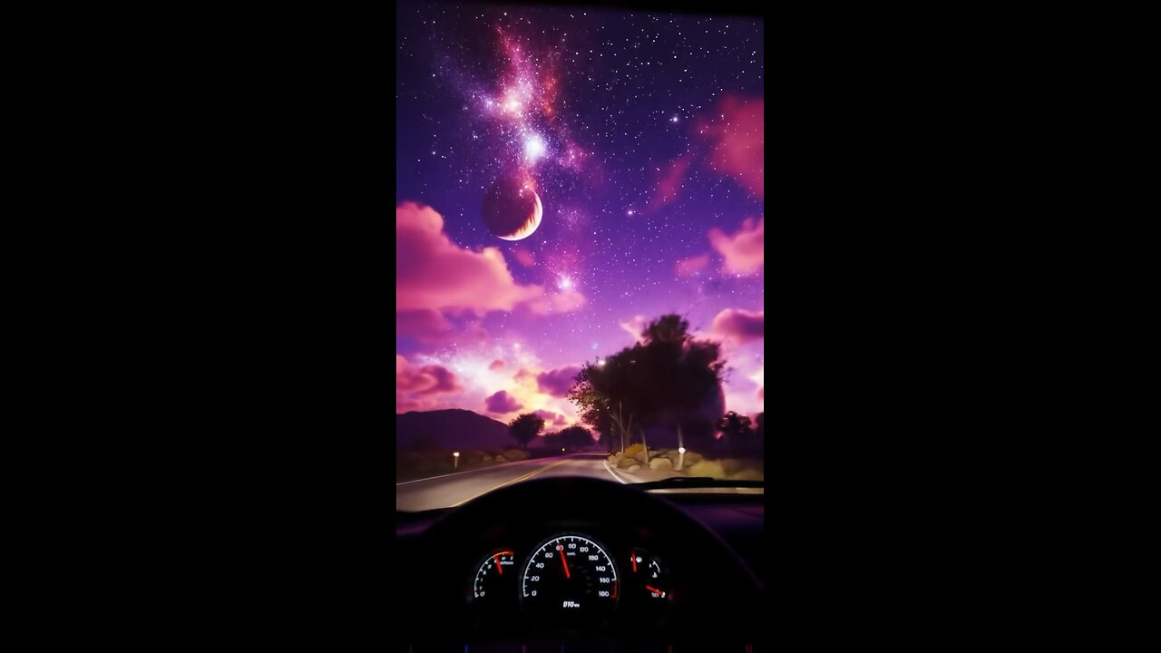 Unreal Sunset Sky Caught on Dashcam — Must See to Believe