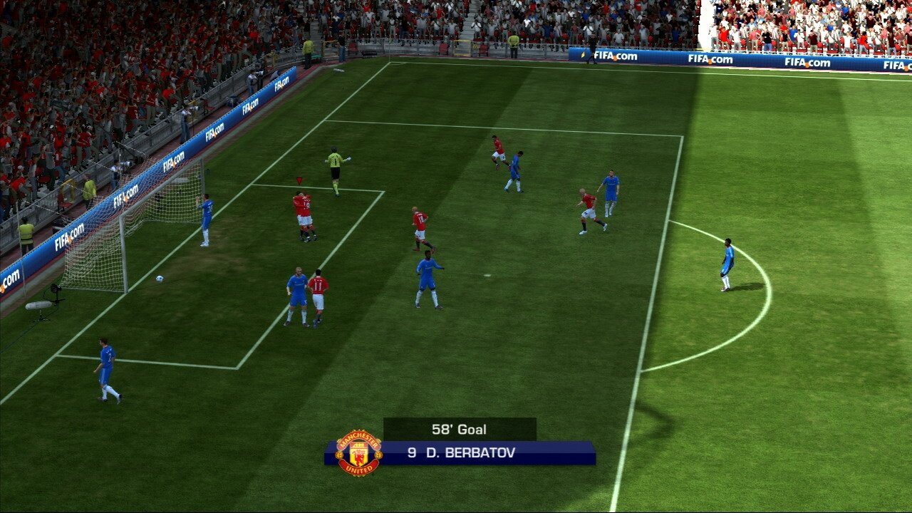 FIFA 11 Adriano free kick goal