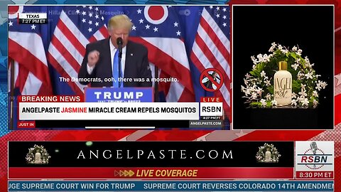 Trump Hates Mosquitoes - Jasmine Miracle Cream Repels Mosquitoes