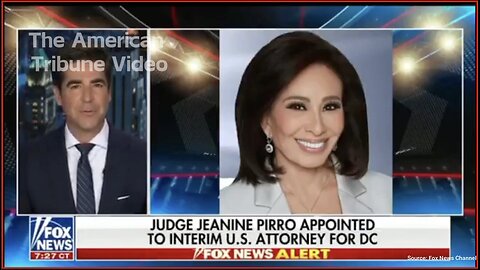 Watch: Fox Colleague Jesse Watters Offers Praise To Judge Janine Pirro After Swearing-In