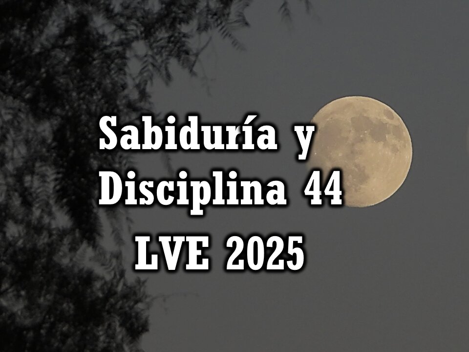 Sabiduría y Disciplina 44