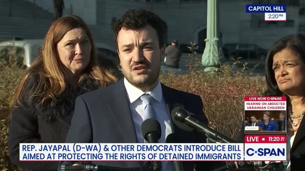 Pro-Hamas Agitator Mahmoud Khalil: 'No One Should Be Detained For Immigration Enforcement'