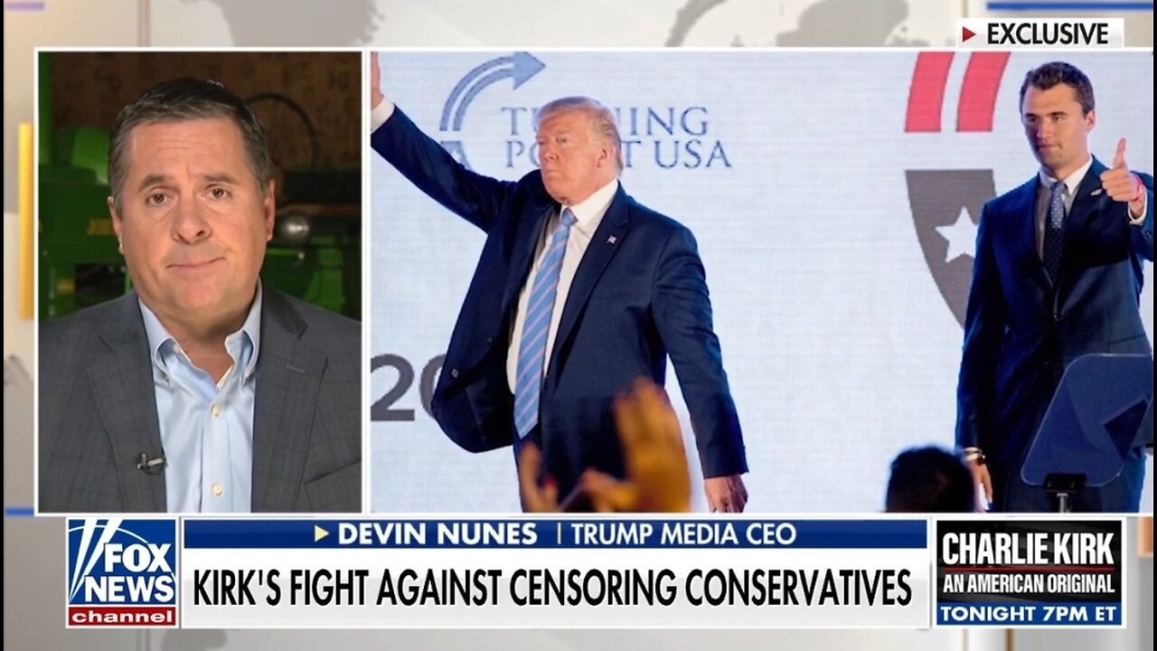Devin Nunes: Charlie Kirk Was Key To The Conservative Movement