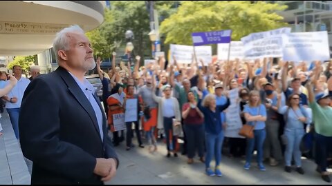 A song in support of Barry Young at court after being persecuted for speaking out.