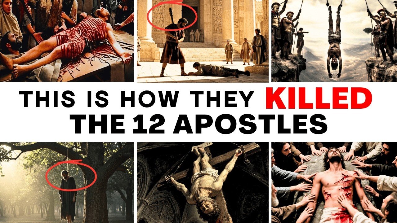 The Terrible End of the 12 APOSTLES of Jesus
