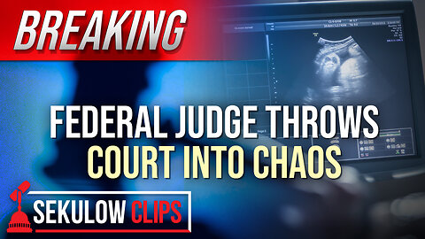 BREAKING: Federal Judge Throws Court into Chaos