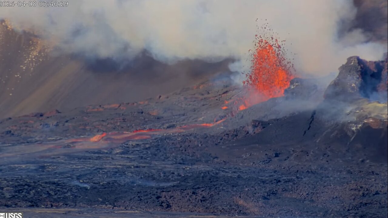 Kīlauea volcano, Hawaii (east Halemaʻumaʻu crater)