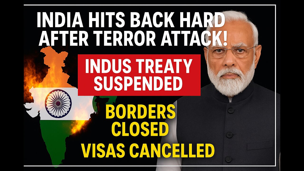 India Strikes Back: Indus Treaty Suspended After Terror Attack!