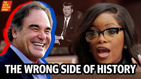 Oliver Stone LAUGHS At Rep Jasmine Crockett For Whitewashing CIA| Katie Halper