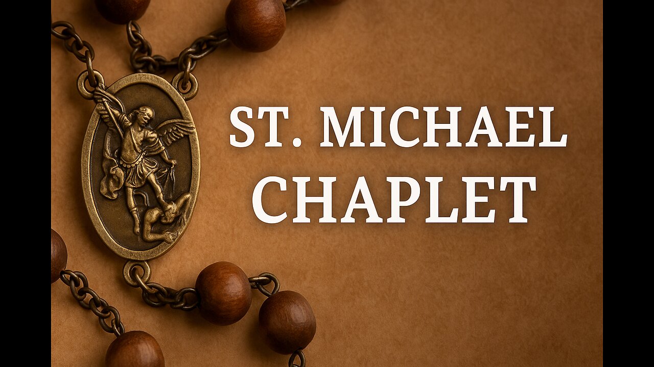 The St. Michael Chaplet | Prayer for Protection and Strength | Support via Etsy