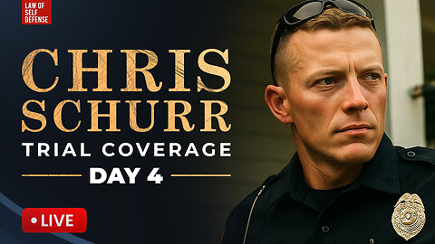 LIVE! Chris Schurr Murder Trial: Day #004