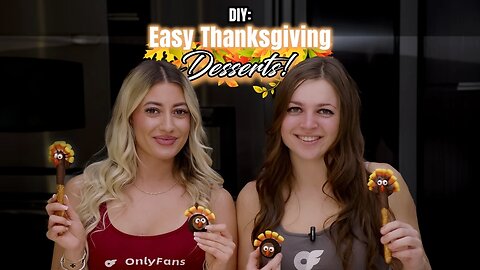 DIY: Easy Thanksgiving Desserts