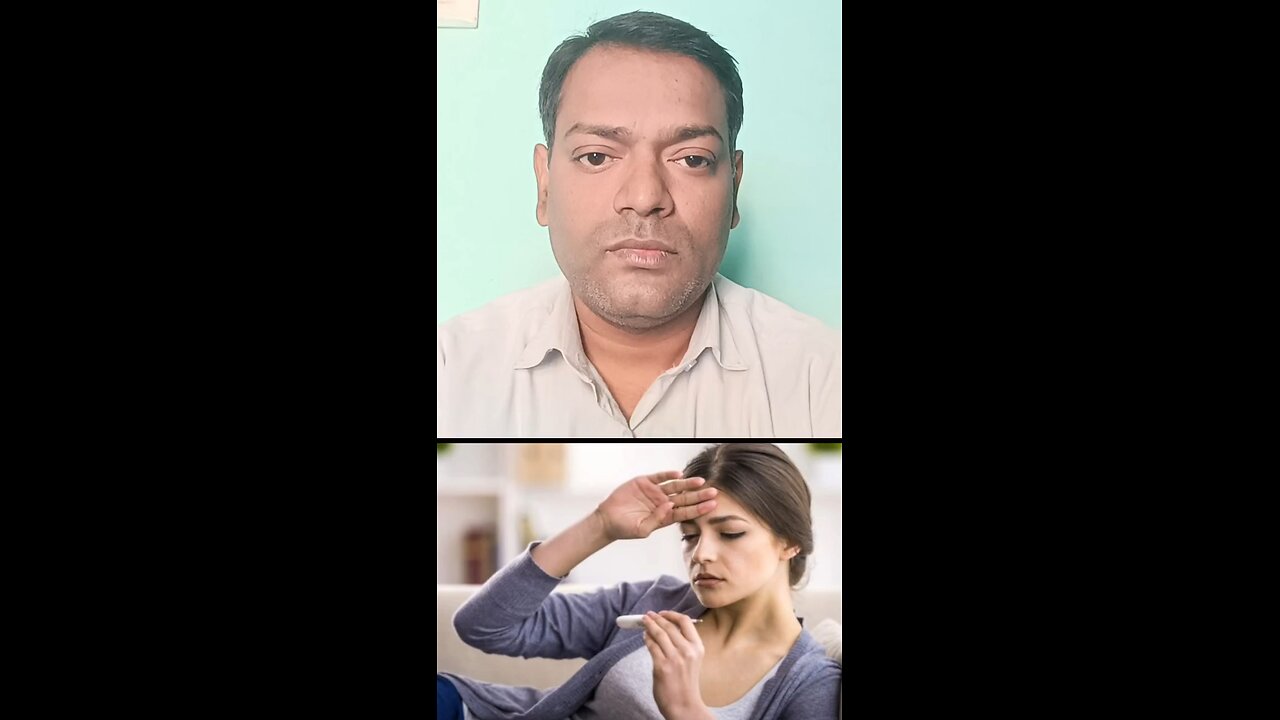 टाइफाइड बुखार की एक पहचान ।