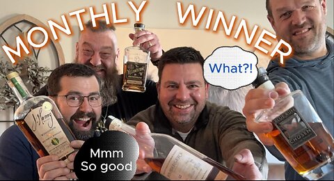 Episode 53 Playoff brackets of the best whiskeys of the month.