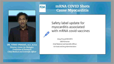 FDA Announcement – “mRNA COVID Shots Cause Myocarditis” - 1st July 2025