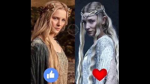 Comparison of Galadriel Portrayals. Who is the best? #lordoftherings #thehobbit #RingsOfPower