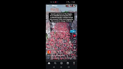 The Red Line In The Sand March