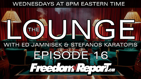 THE LOUNGE Episode 16 with Ed Jamnisek and Stefanos Karatopis