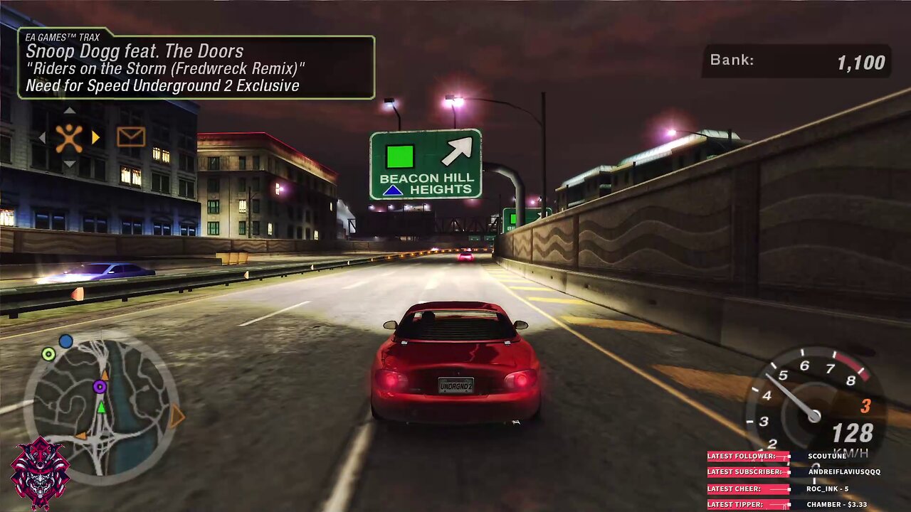 Snoop Dogg & The Doors - Riders On The Storm (Fredwreck Remix) (NFS Underground 2 OST)